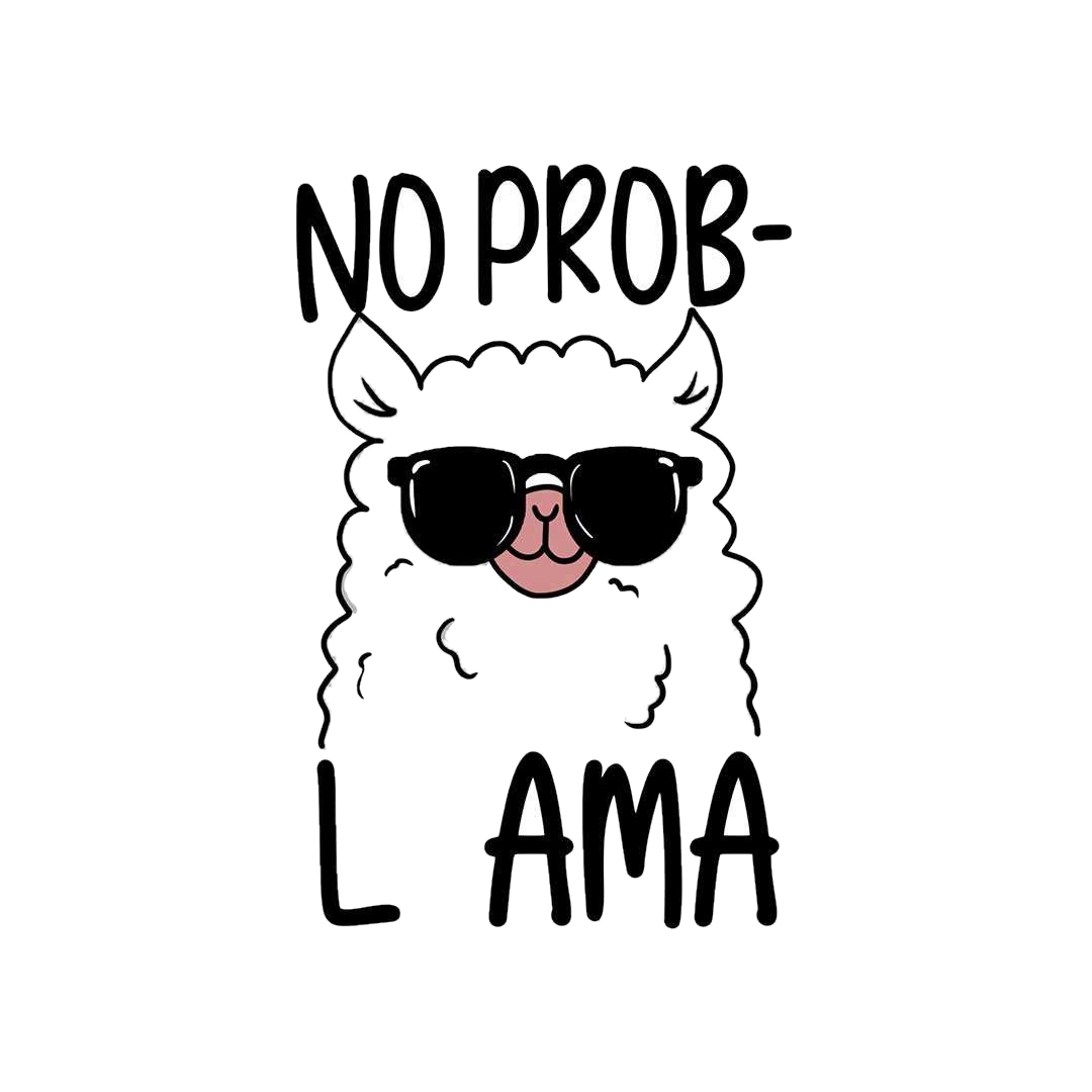 No Problem Sticker